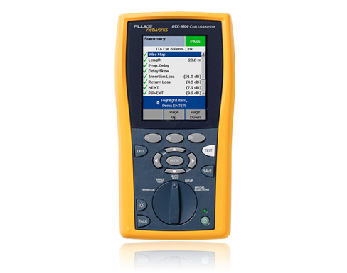 【福祿克】Fluke DTX-1200六類(lèi)電纜認(rèn)證分析儀(dtx1200,DTX-1200-M,DTX-1200-MS )