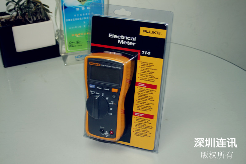 Fluke 114 福祿克電氣測量萬用表