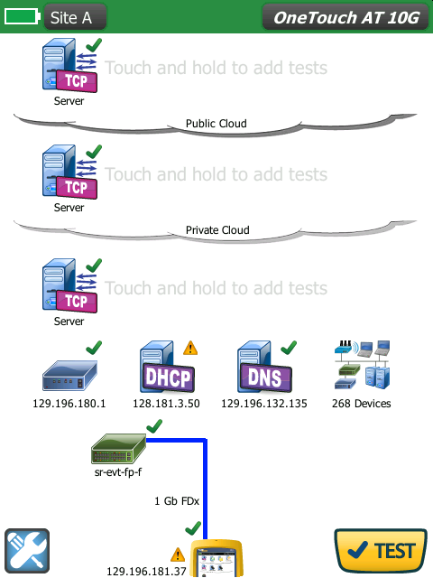 福祿克 1T10G-1000 網(wǎng)絡(luò)測試儀