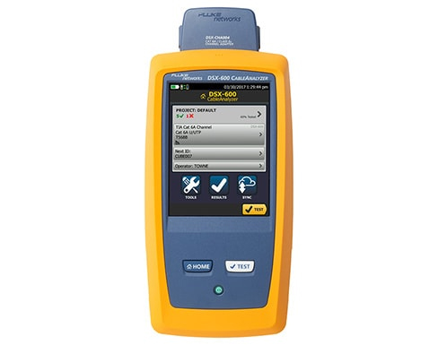 福祿克FLUKE DSX-600 CableAnalyzer銅纜認(rèn)證儀DSX600 CH