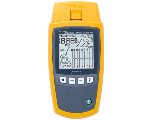 福祿克FLUKE MS-POE電纜驗測儀MS-POE-KIT MicroScanner